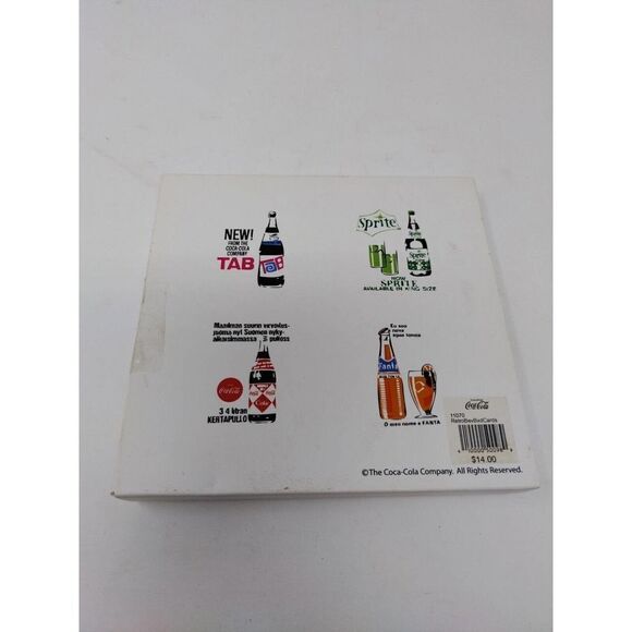 Vintage Coca Cola Retro Cards 4 Designs 8 Cards Total Various Fun Retro Designs - Picture 2 of 7